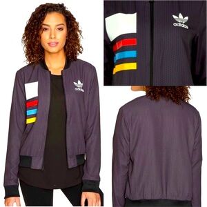 Adidas Firebird Superstar Tracksuit Jacket Wm Sm Zip Up Trefoil 3 Stripes LS